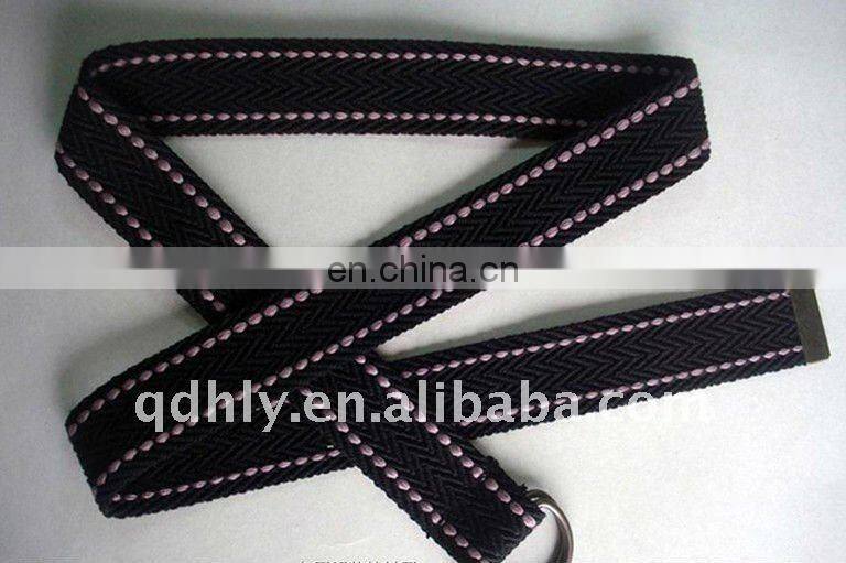 fashion design polyster webbing with buckle