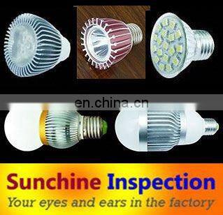 professional quality inspection of LED lighting in Fuzhou