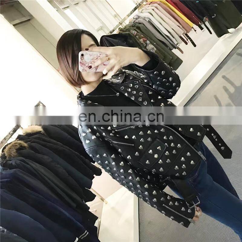 2017 Real Leather Jackets Wholesale Women Fashion Sheepskin Jackets for Ladies