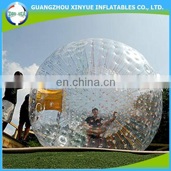 2014 Hot sale best quality big roll inside inflatable balls ride