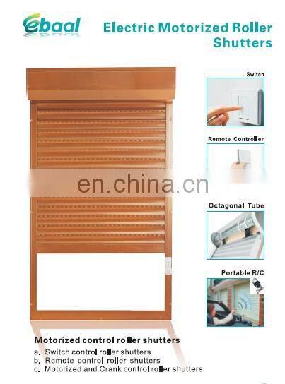 aluminum roll up window shutters