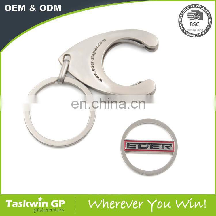 Supermark Trolley Coin lock with wishbone holder