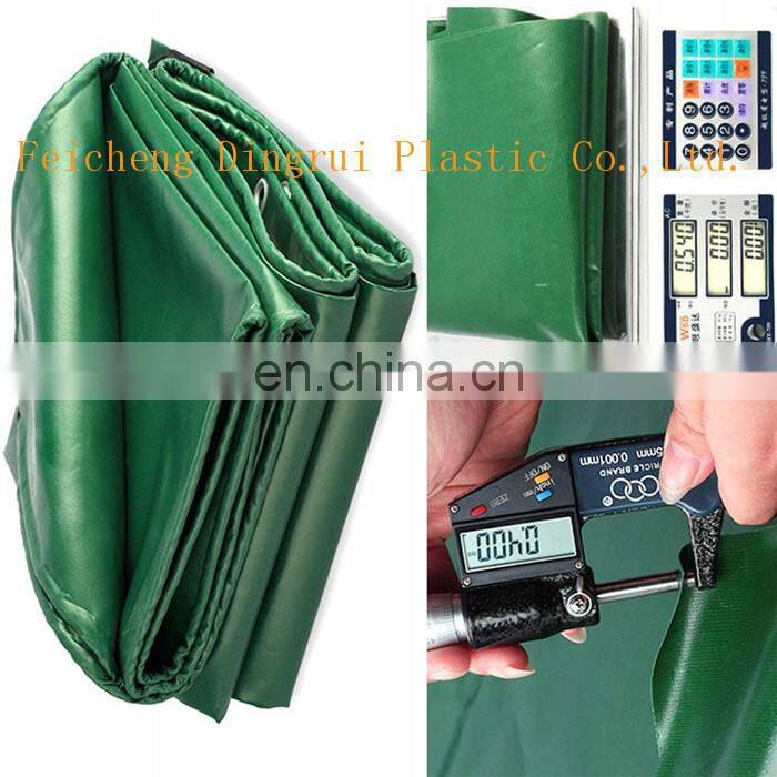 Outdoor PVC Waterproof Tarpaulin, UV Protection Sun Protection Wear Tent Rain Cloth Truck Cover