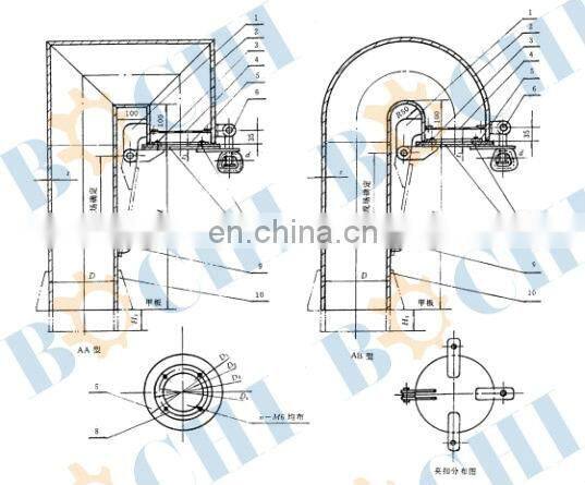 BOCHI Customized Gooseneck Ventilator for Ship