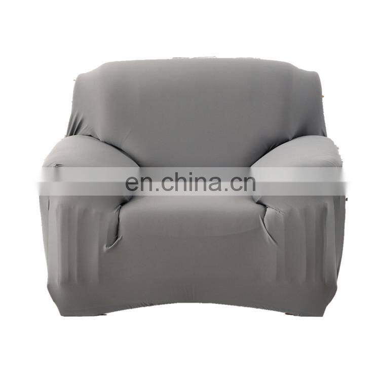 home decoration new sofa solid elastic slipcover l shape sofa cover stretchable sofa cover