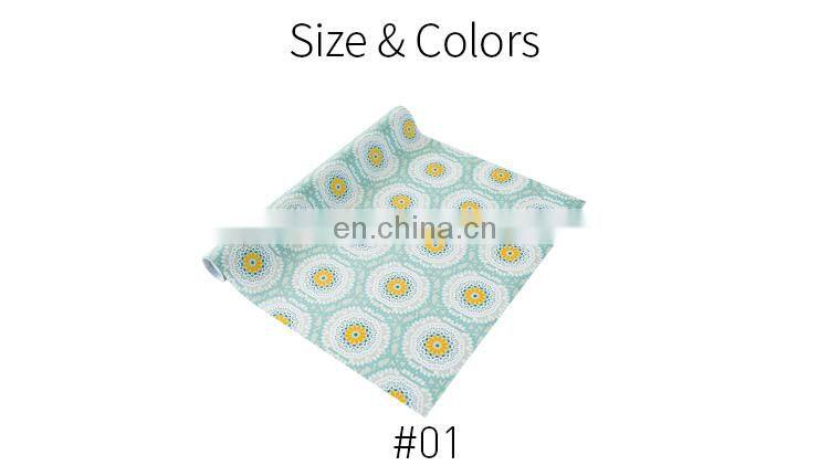 Home Kitchen Oil-Proof Oxford Grid Mat Pad Shelf Paper Drawer Liner Moisture-proof Pad