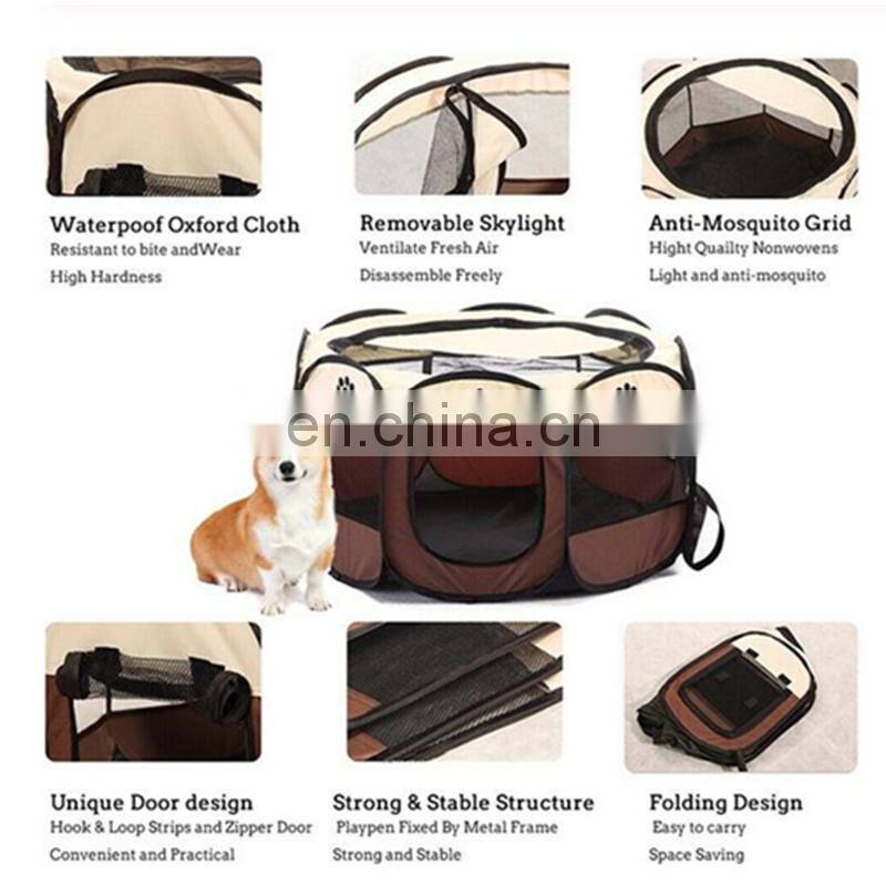 Hot Sale Outdoor Pop Up Dog Tent Waterproof Breathable Foldable Pet Tent