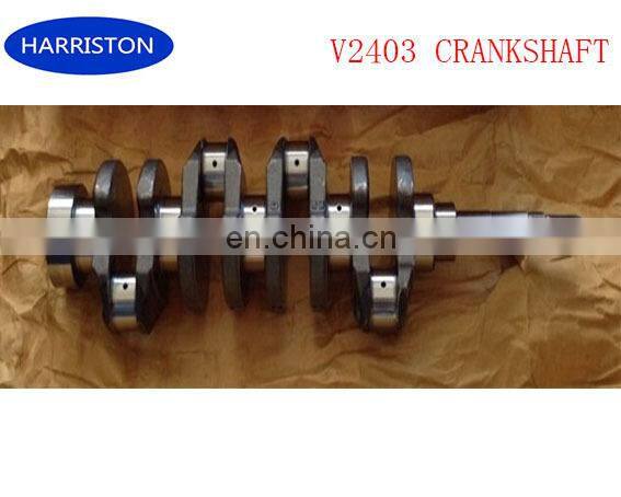 High Quality V2403 Crankshaft For Harvester Engine