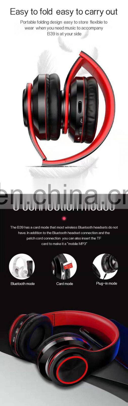 Golden Sky Customized High Quality Wireless Funky Headband Headset Earphones Bluetooth Earpiece Headband Earphone Free Shipping