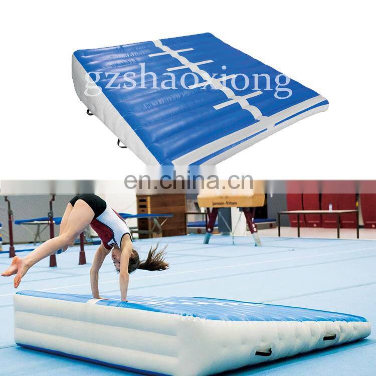 Trampoline Accessories Gymnastic Triangle Bungee Ramp Mats Inflatable Air Track Ramp Tracks