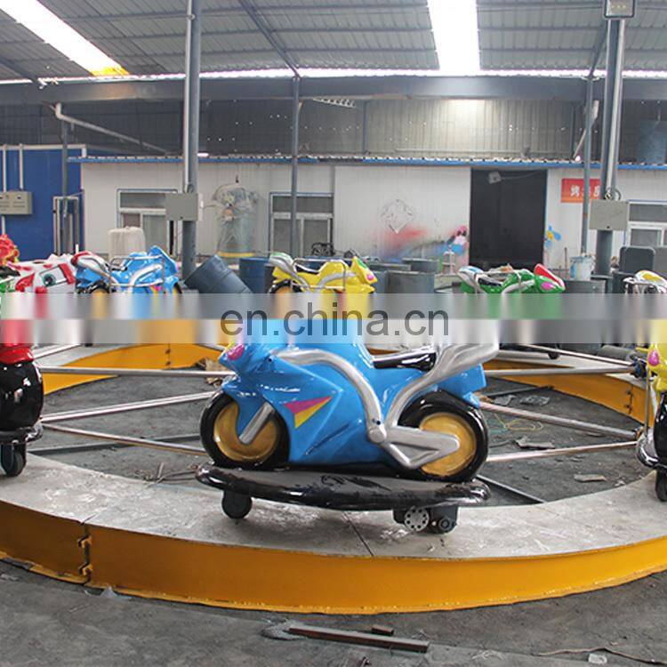 Amusement park rides equipment electric kids motor racing car games for sale