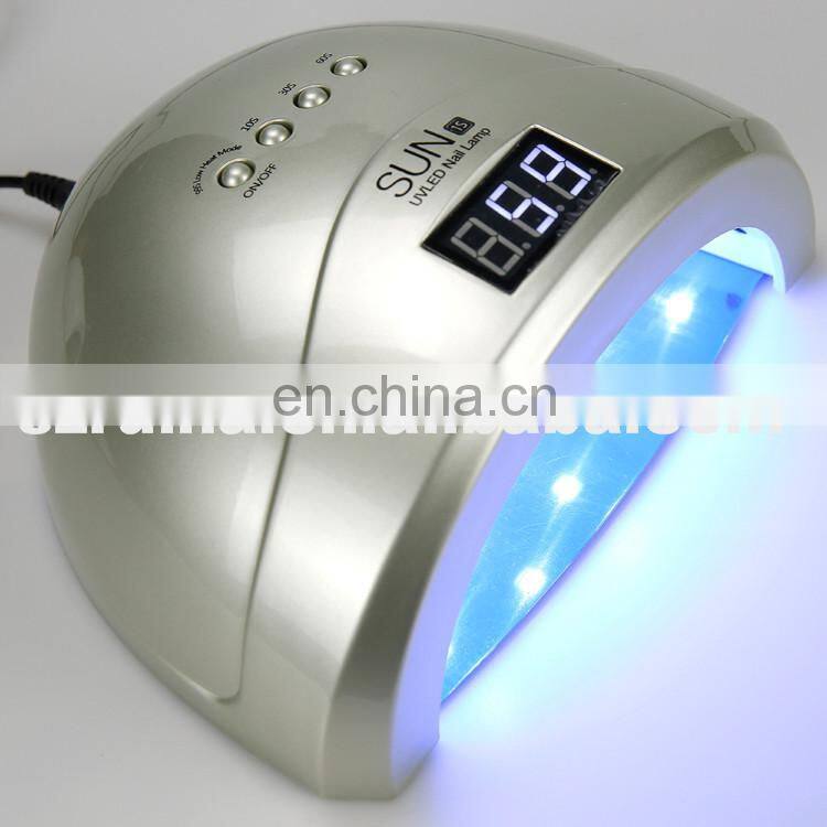 2017 newest 48W SUN 1S UV LED gel nail dryer with sensor led nail gel dryer