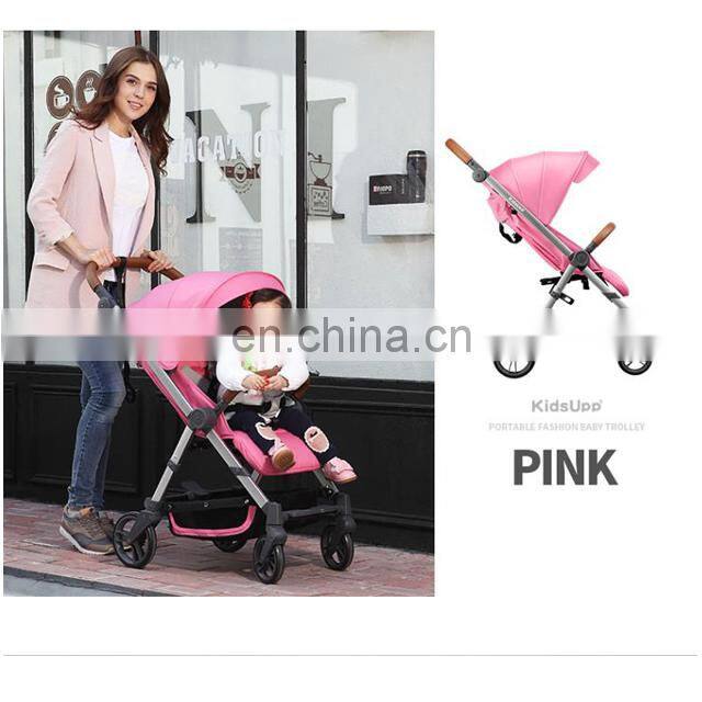 Baby Stroller Lightweight Folding Portable Four Wheel Shock Drive Baby Stroller