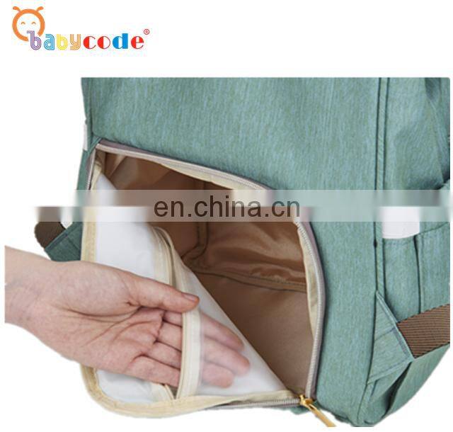 Large capacity waterproof baby diaper bag