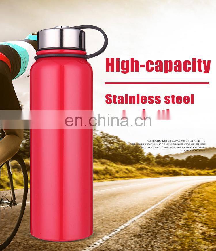 750Ml Vacuum Insulated Stainless Steel Water Bottle With Handle