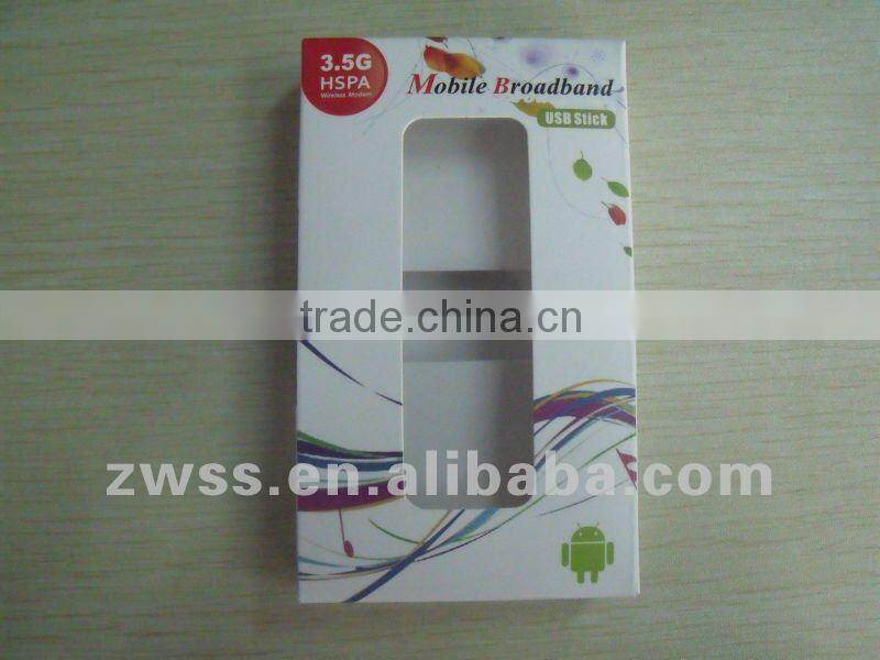 7.2Mbps DL 5.76Mbps UL high speed 3G USB Wireless Modem