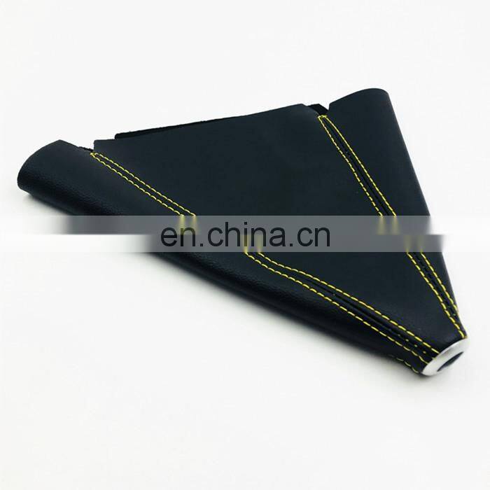 Auto car universal suede leather shift boot cover gaiter gear manual shifter
