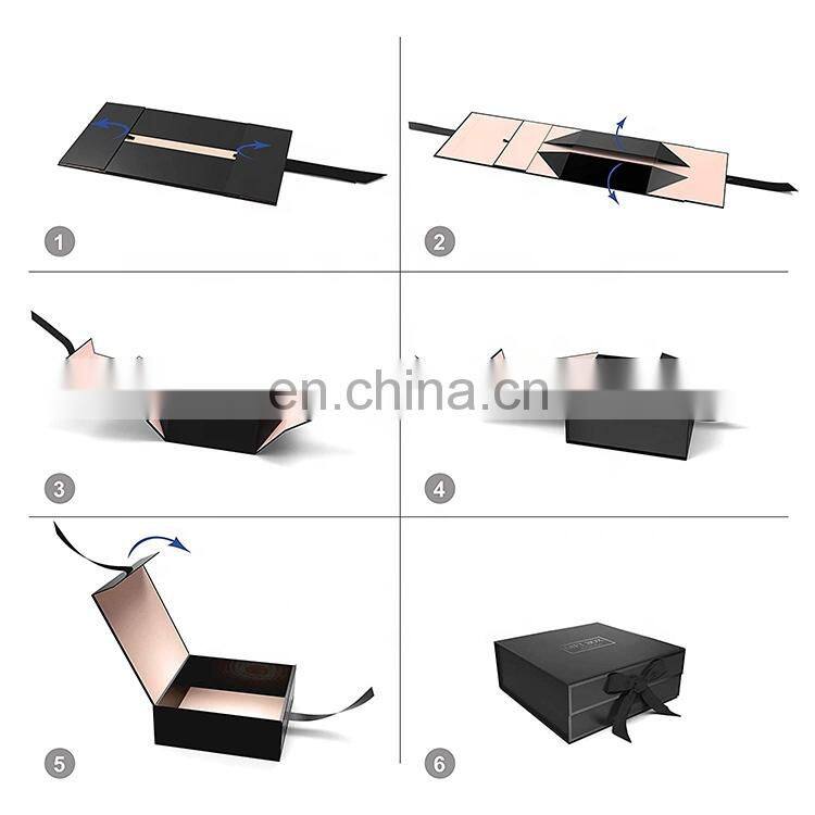 cosmetic gift printed wig postage triangle eyeshadow soap packaging logo tissue box custom