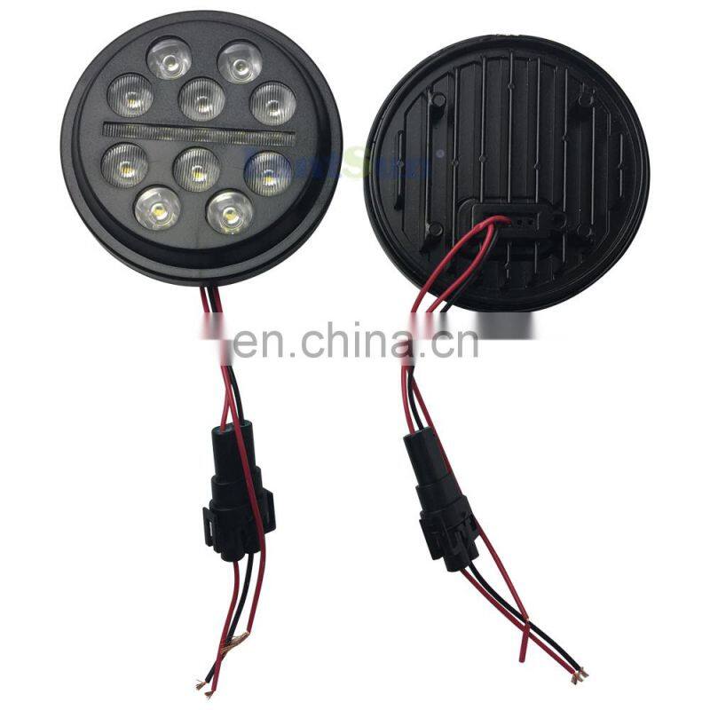 Lantsun 20W LED headlight for Jeep JK for wrangler (J295