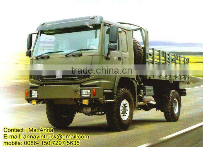 HOWO 4x4 All-wheel Military Truck