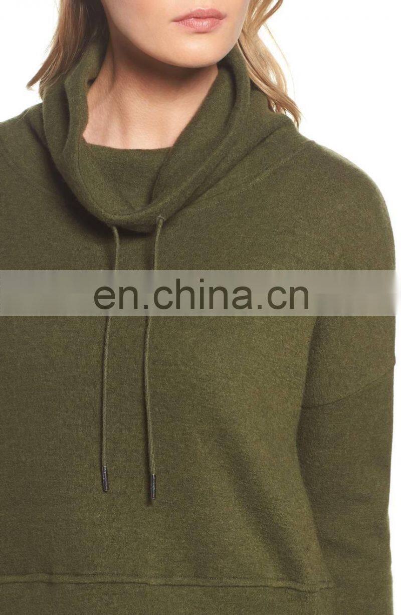 Latest Design Classic Fitted Hoodie Sweatshirts Cotton Fleece ladies hoodie custom hoodie