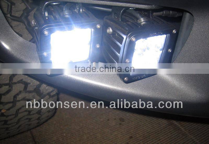 16W CREE flush offroad work light for tractor, forklift, off-road, ATV, excavator, heavy duty equipment etc.