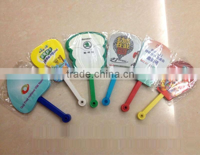 Wedding cardboard fan, advertisment paper fan with Cardboard Hand Fans