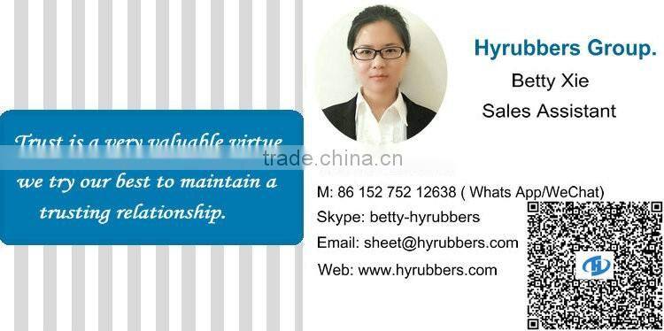 Black wholesale cheap price anti slip rubber mat type wide rib rubber mat