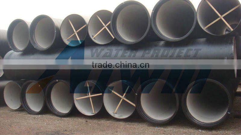 dn80mm ductile cast iron pipes k9 iso 2531