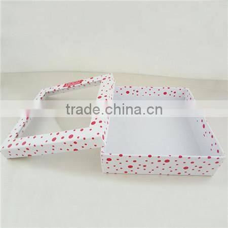 2014 new custom gifts & crafts cardboard box with clear window