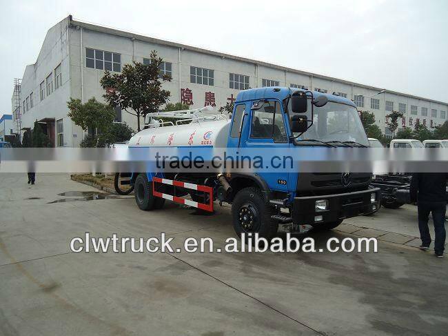Dongfeng 145 fecal truck,8000L fecal suction truck
