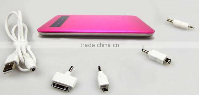 portable charger power bank 4000mAh with Intelligent protective chips