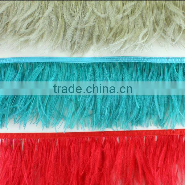 ostrich feather boa/ feather ring/ ostrich feather trim