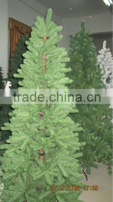 PE Artifical Christmas Pine Branch with white tips