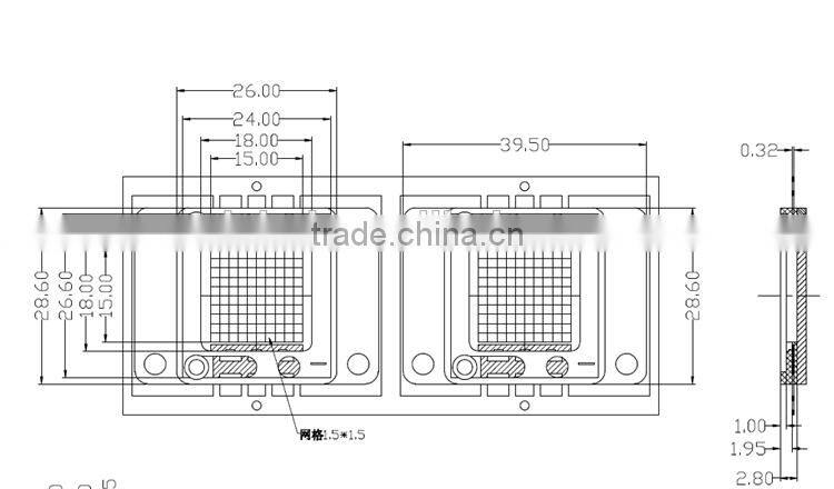 12V 30 W Led fishing chip used for led fishing lamp