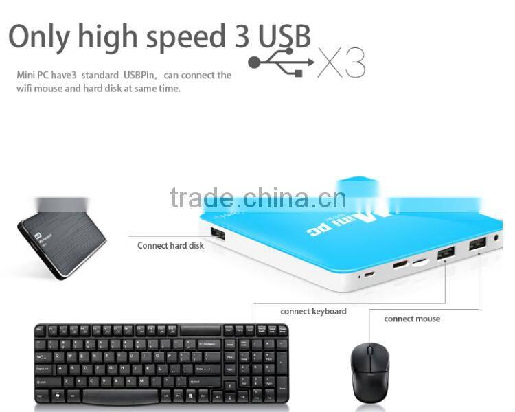 2015 Intel Z3775 quad-core Mini Pc with WIN8.1 OS