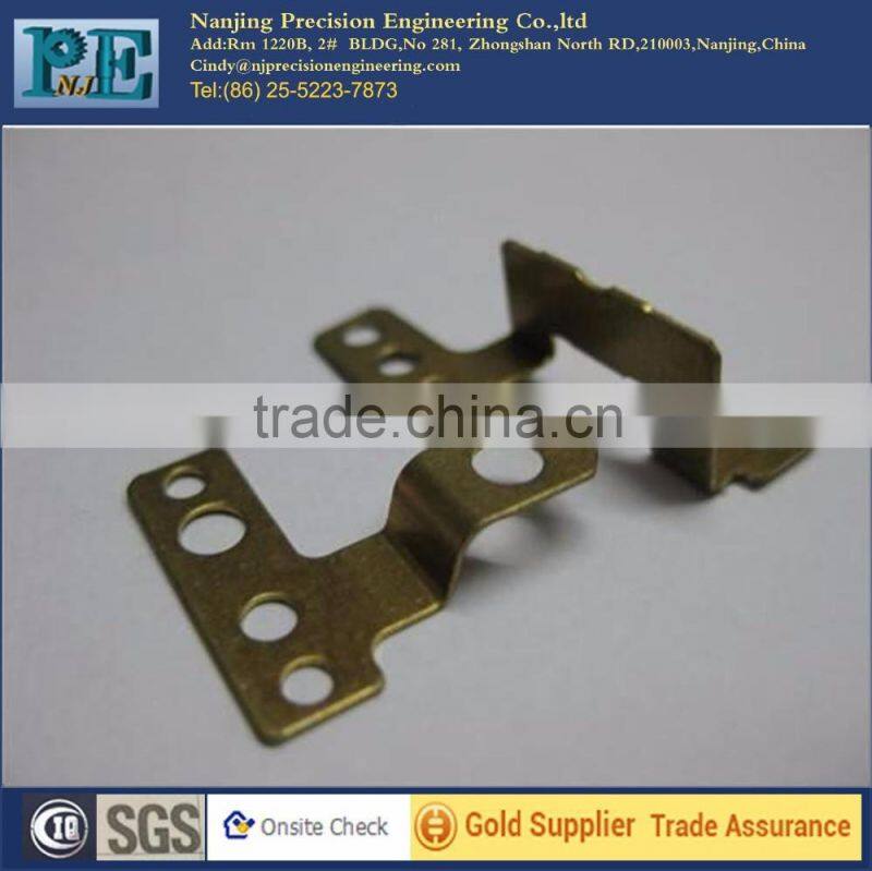 China suppliers custom stamping brass brackets