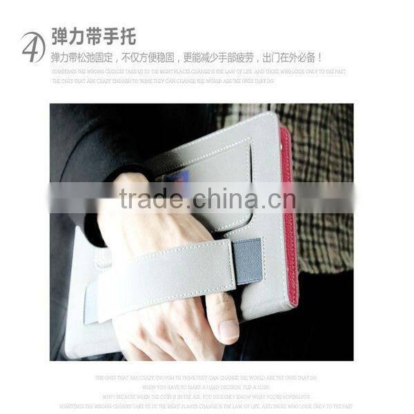 Factory Price Luxury Leather Case for iPad 5 Cover