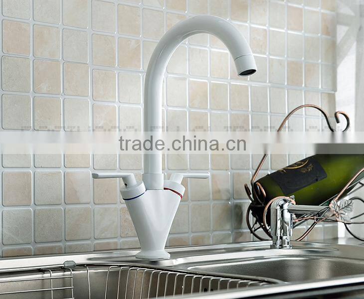 Big Promotion Brass White Surface Door To Door Marketing Product Faucet