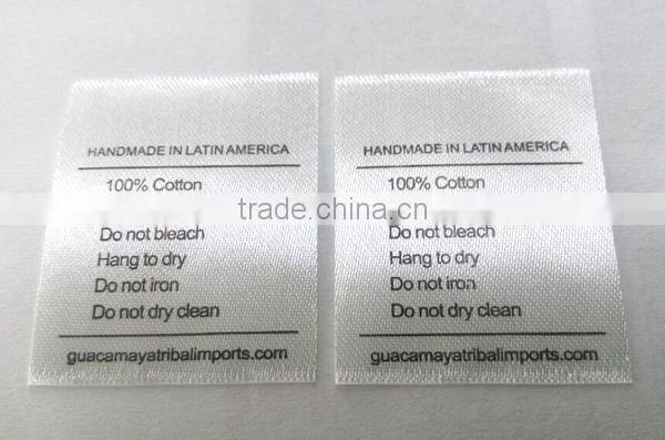 print label , garment print label, clothing print label