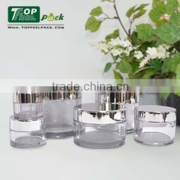 High Quality Empty Frosted Cosmetics Packaging PETG Jar for Sale