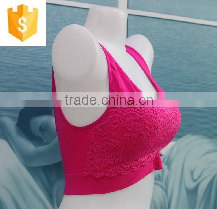 The High Quanlity Wholesale Sexy Push-up Padding Lace Bra Full Cup Breathable Lady Bra