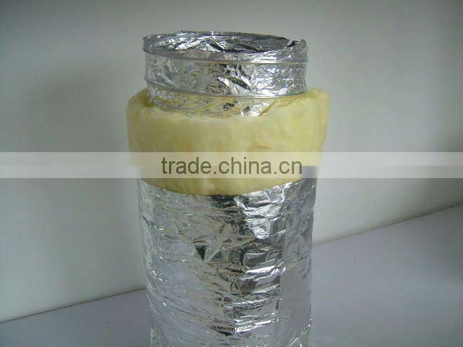 Acoustic insulated aluminum air ducts