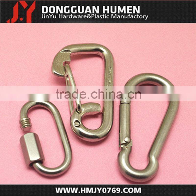 Flat head screw bow shackles stainless steel shackle clips with high quality