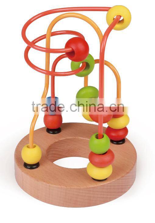 Megge small bead fun 12 months children toys styles of the perler beads making wood toys kids wooden toys