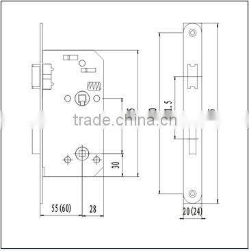 truck body door lock