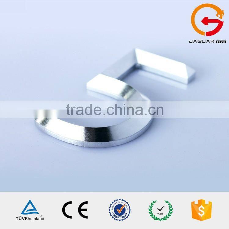 China custom metalized 3d acrylic plastic waterproof frontlit led channel letter sign