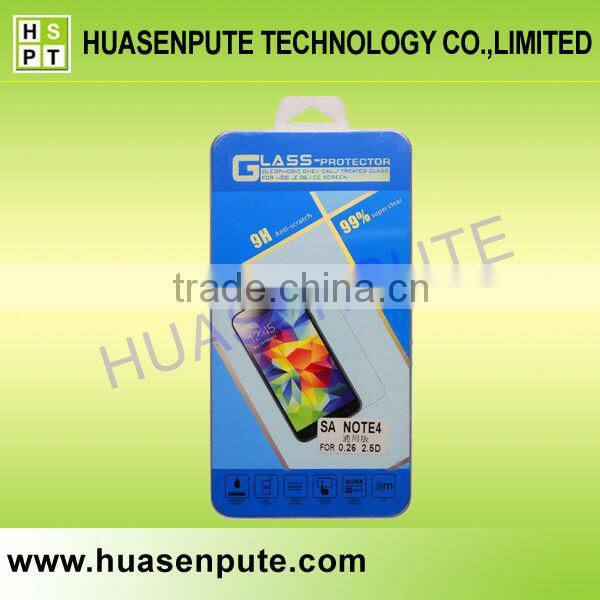 2.5D Round Angle 0.26mm Screen Shield Tempered Glass Screen Protector For iPhone4/4S