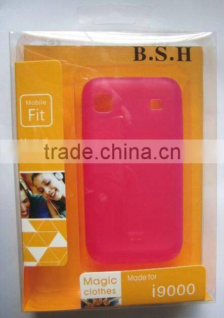 Fanny design silicone PC phone case