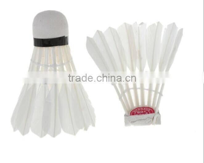 Duck Feather Low Price Badminton Shuttlecock Hot Sale